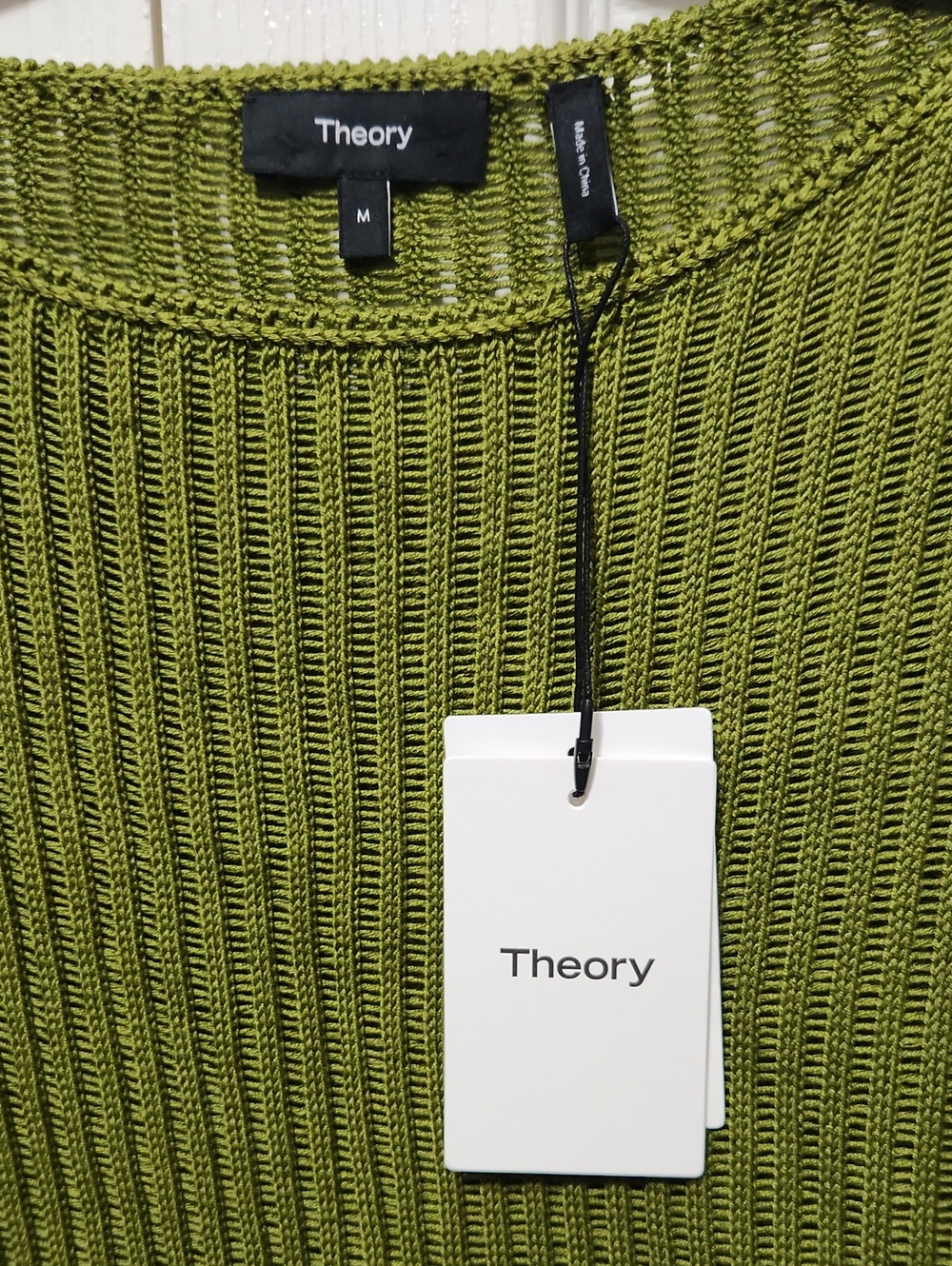 NWT Theory Easy Open Neck Pullover Sweater. Sizes M, L - Picture 8 of 13